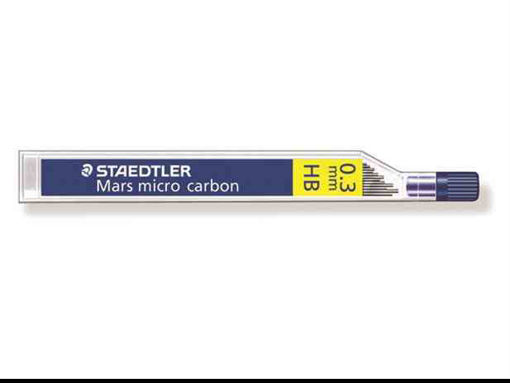 Picture of ST CLUTCH PENCIL REFILL 0.3MM HB
